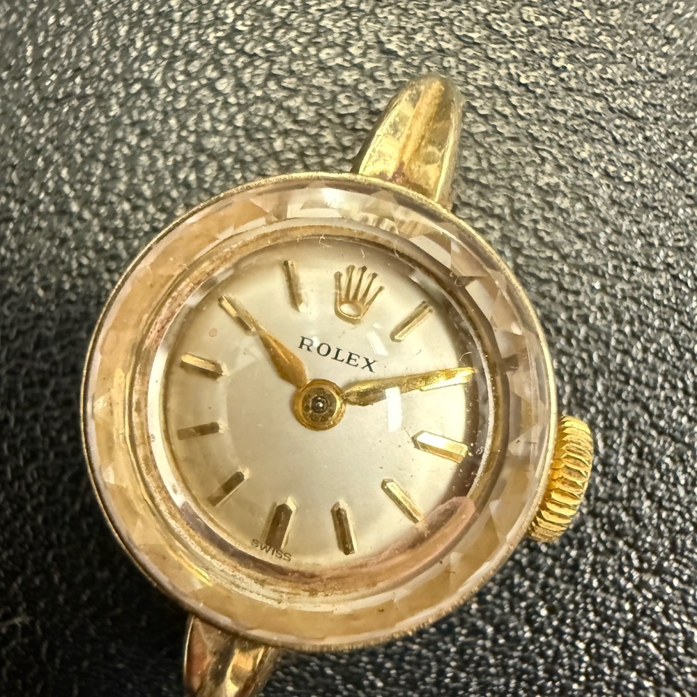 Rolex Women's Gold and Silver Watch